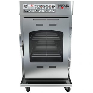 Electric low-temperature cooking oven with smoking function ISTOMA MINI (460x710x830mm, 10GN 1/1, 100l, 2.0 kW, 220V)