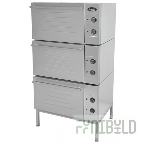 Electric oven cabinet shzhe/3 / 22303 (800x706x1505, 3 sections, 12 levels, 530x470x30mm, 13.5 kW, 220 V)