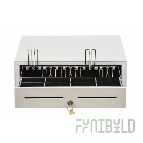 Cash drawer ATOL CD-410-W white, 410x415x100, 24V
