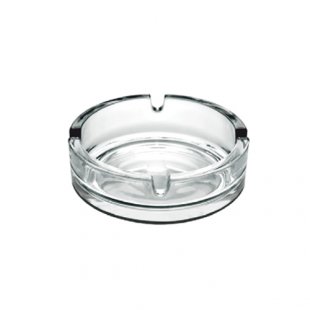 Ashtray transparent round d=100mm (pack.24 pcs) Art. 1015