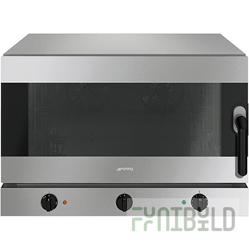 Convection oven with steam humidification function SMEG ALFA425H (747x800x563 in, 220V/380V, 50Hz, 6.9 kW)