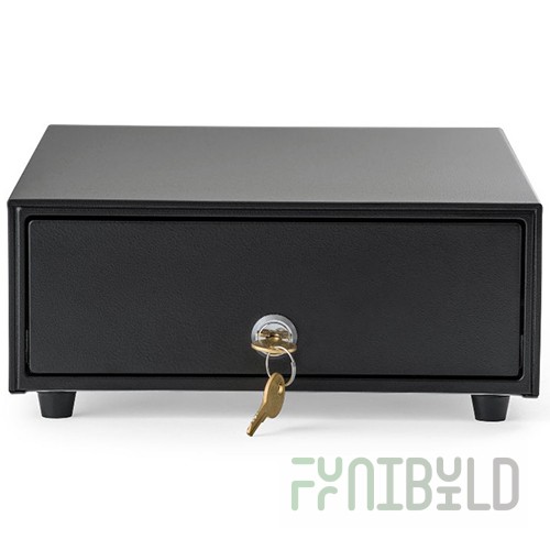 Cash drawer ATOL SB-245-B black, 245*320*90, mechanical