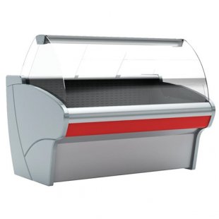 Medium-temperature display case 1330x1100x1200mm, G110 VM 1.25-1(ВХС-1.25ш Carboma), 0...+7С, (dynamics)