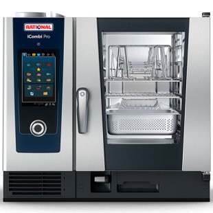 Convection oven RATIONAL iCombi Pro 6-1/1 GAS (850x842x754 in, 6x1/1GN/12x1/2 GN)