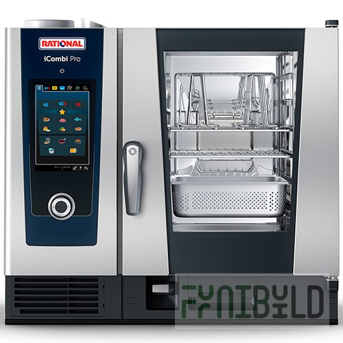 Convection oven RATIONAL iCombi Pro 6-1/1 GAS (850x842x754 in, 6x1/1GN/12x1/2 GN)