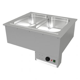 Built-in warming bain-marie for Gastrolux containers VTM-076/GN (760x640x352 in, 2.4 kW, 220V)