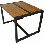 Outdoor set Loft, (solid pine), m/k black moire