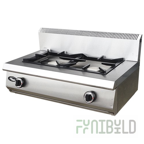 Gas stove 2-burner without oven (tabletop) F2ZhTLPG/50013 (500x800x330, 9.0 kW)