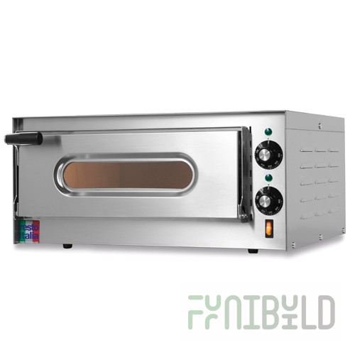 Electric pizza oven Resto Italia SMALL/G (550x450x255 in, 1.6 kW, pizza diameter 33 cm, 1 section)