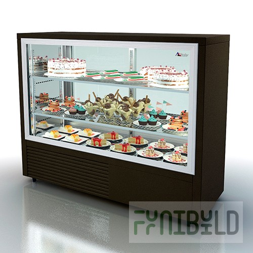 Showcase medium-temperature cond. 1205x500x1200mm