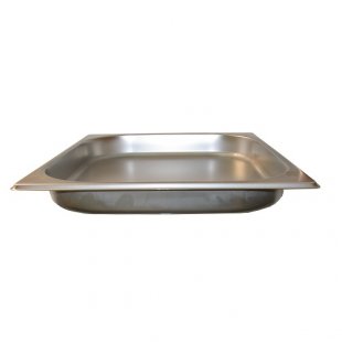 Gastronorm container without lid stainless steel GN-2/1 depth 65, 17 l. (650x530x65 in.), in pack 3/6 pcs.