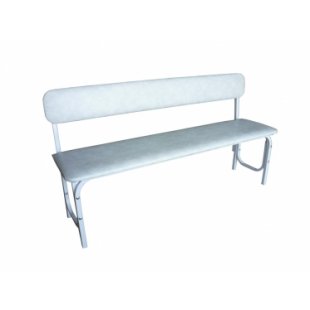 Bench with backrest ASK BM.02.00 art. 5444