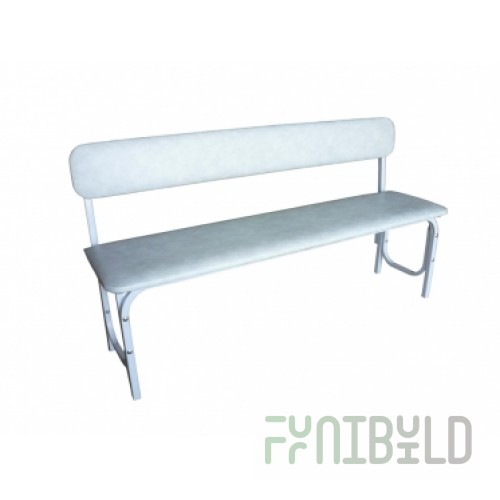 Bench with backrest ASK BM.02.00 art. 5444