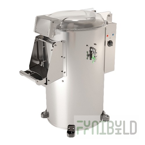 Potato peeler MKK-150 (500x700x785mm, 150 kg/hour, load 10 kg, 0.75 kW, 400 V)
