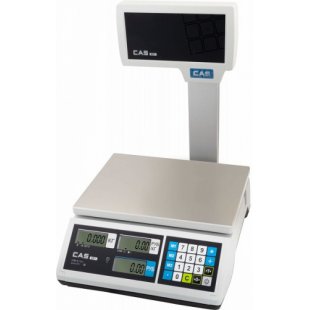 Trade scales CAS ER-JR-06CBU (304x324x419 in, platform 290x209 in, 220 V)