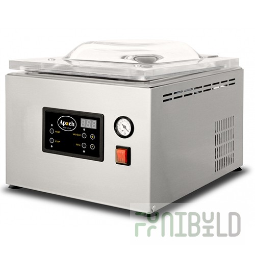 Vacuum packaging machine APACH AVM254 (357x475x335 in, 4m3/h, 0.35 kW, 220V)