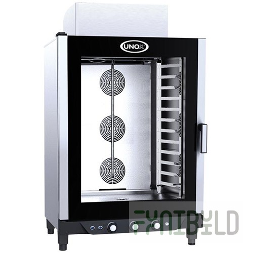 Combi steamer UNOX XV 813 G GAS (12 level, 860x882x1464 in, 1 kW, gas power 20 kW, 220 V)