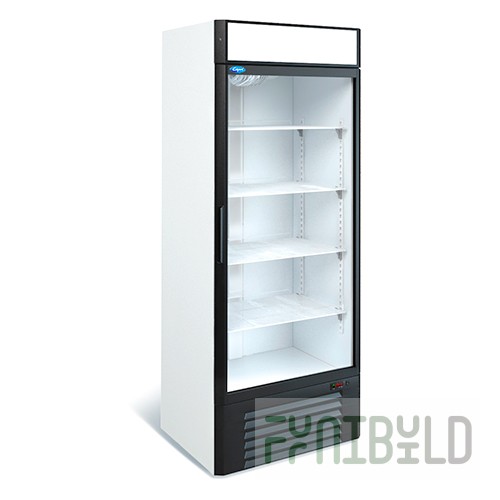 Medium-temperature cabinet V=680 l, CAPRI 0.7SK (glass door, canape), 0..+7 C, 795x710x2030 in