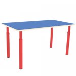 Children's rectangular adjustable table 1-3 gr. 1000x550x460 (520, 580) in art. P (BLUE)