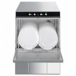 Front-loading dishwasher SMEG ECOLINE UD500D (580x600x820mm, 500x500mm cassettes, electromechanical control, 220V/380V, 3.2/5.7 kW)