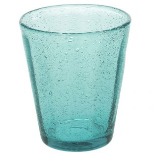 Glass 340ml color AZZURRO, KOLORS, Tognana, art. KL557340026, in pack. 6 pcs.