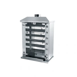 Gas spit grill F6U2G (950x570x1290 in, 220V, 21kW, weight 122kg)