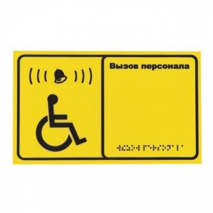 Call sign for disabled people iKnopka T250