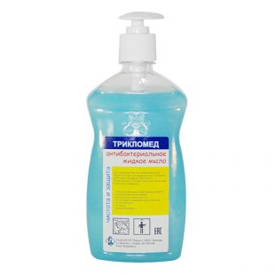 TRICLOMED liquid antibacterial soap 300 ml, in pack.16 pcs, art. 9102