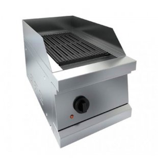 Grill CHAIR-BROIL ГЧ-1Н, tabletop (400х700х440mm, ribbed frying surface, 3 kW, 220 V)