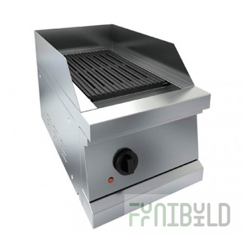 Grill CHAIR-BROIL ГЧ-1Н, tabletop (400х700х440mm, ribbed frying surface, 3 kW, 220 V)