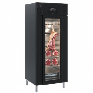 Refrigerated cabinets with medium humidity control CARBOMA M700GN-1-G-MHC (black) GN2/1 (825x755x1900 (1990) in.; +1…+12,C; humidity 45...90,%; 220,V; 0.33 kW)