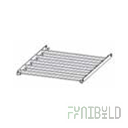 Stainless steel shelf with hanging rods for hanging sausages KIT ST (for STX series cabinets)