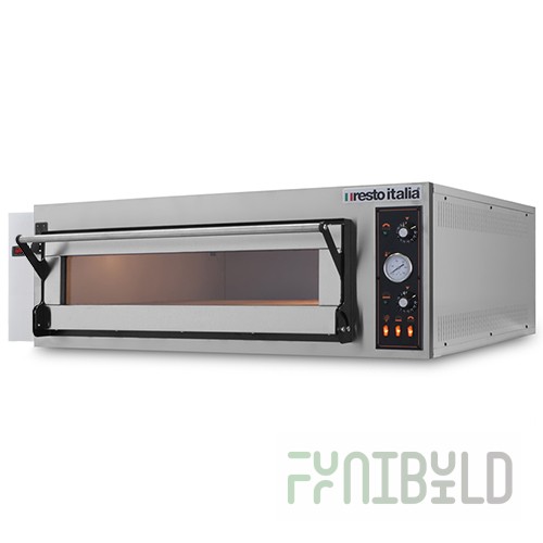 Deck oven Resto Italia TR 4H with steam. electric (1270x1130x500mm, 6.9 kW, 1 section)