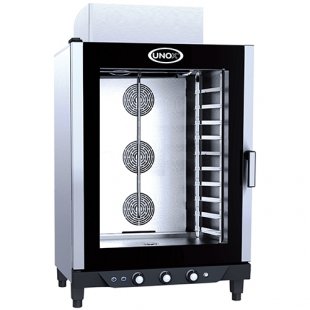 Gas convection oven UNOX XB 813 G (860x882x1464 in, 1 kW, gas power 20, 220 V)