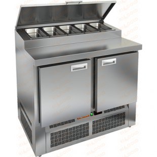Pizza table Hicold PZE1-11GN (1/3) (1000x700x850mm, +2...+10 °C)