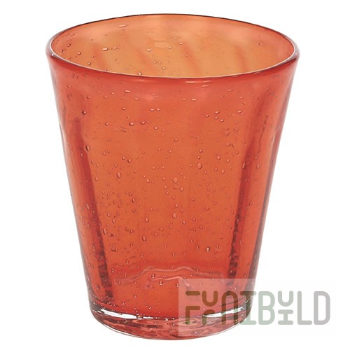 Glass 340ml color ARANCIO, KOLORS, Tognana, art. KL557340003, in pack. 6 pcs.