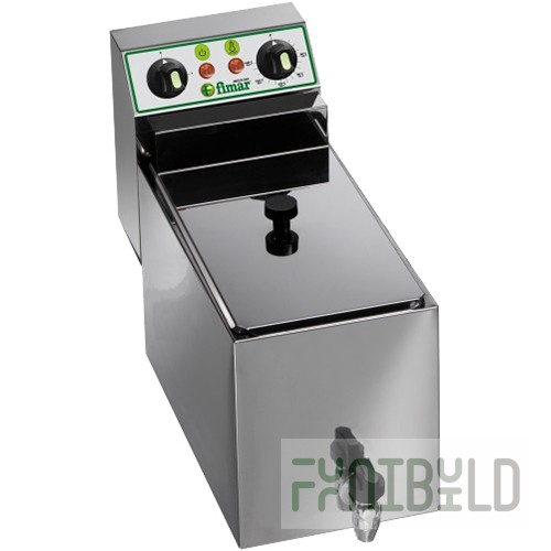 Electric deep fryer Fimar FR8R (270x490x365 in, 3 kW, 220 V)