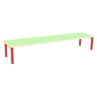 Three-seater dressing bench 1200x280x200mm, art. Sk-3 (SALAD)