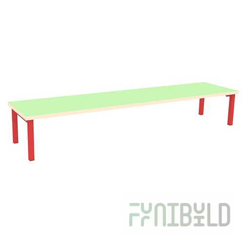 Three-seater dressing bench 1200x280x200mm, art. Sk-3 (SALAD)