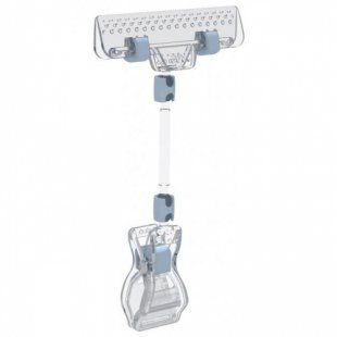 Price tag holder with wide holder 2131-50-XL/FX-CLAMP 50