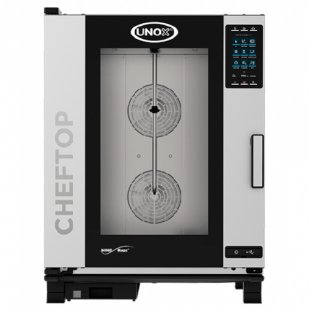 Combi steamer UNOX XEVC-1011-GPRM GAS (750x783x1010mm, 10 GN 1/1, 22kW, 220V)