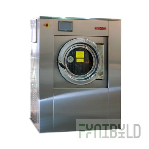 Washing machine VO-40 (sensor, stainless steel) (1270 (1500) x 1290 (1450) x 1700 (1950) in, load 40 kg, 380 V, 37-42 (772) rpm, weight 930 (1035) kg)