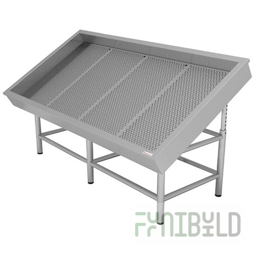 Refrigerated display case for fish Gastrolux BOR-1010/A/S(1000x1000x1100 in, 0.35 kW, 220 V)