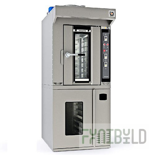 Rotary oven BASSANINA FR MINI E46.10 complete with proofer FR MINI E46.PR