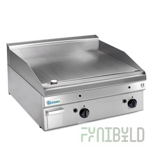 Frying surface 700 series TECNOINOX FTL70E7 616082 (700x700x280 in, 7.8 kW, 380 V)