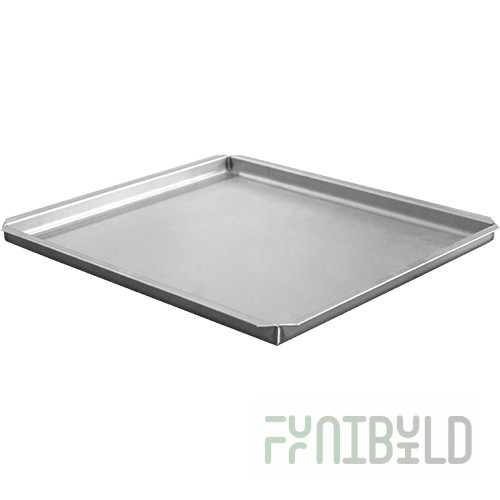 Baking tray 530x470x30mm stainless steel (for series of stoves and cabinets 01)