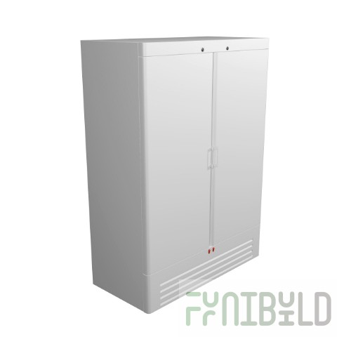 Medium-temperature cabinet V=800 l, ШХ-0.8 (painted doors), 0...+7, 1300х625х1855 in.