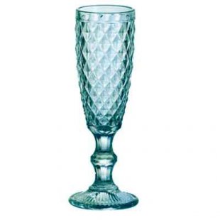 Champagne glass 140 ml, art. SR05720LXINNEWGREEN, pack of 6 pcs.