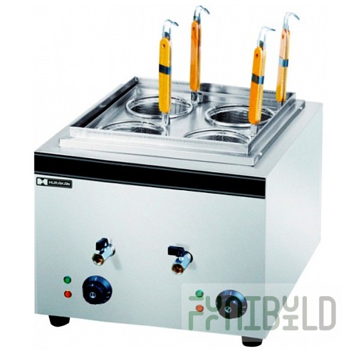 Pasta cooker Hurakan HKN-EKT40 (420x470x360(540) in, 2x8l, 4 kW, 220V)