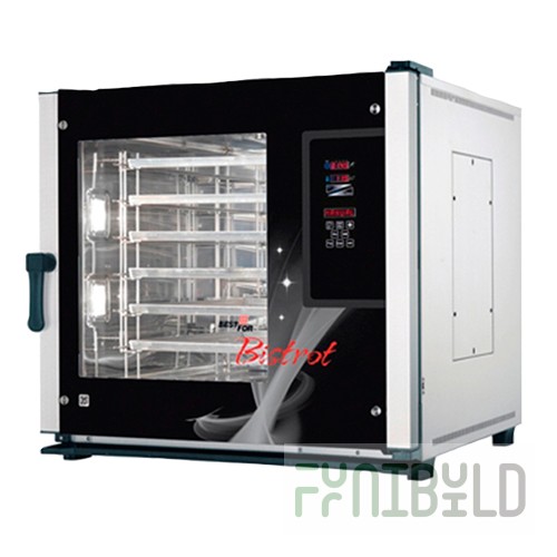 Combi steamer BESTFOR/BISTROT 665 GAS CLASSIC (6 GN1/1 600x400, 14.5 kW, 850x925x830 in)